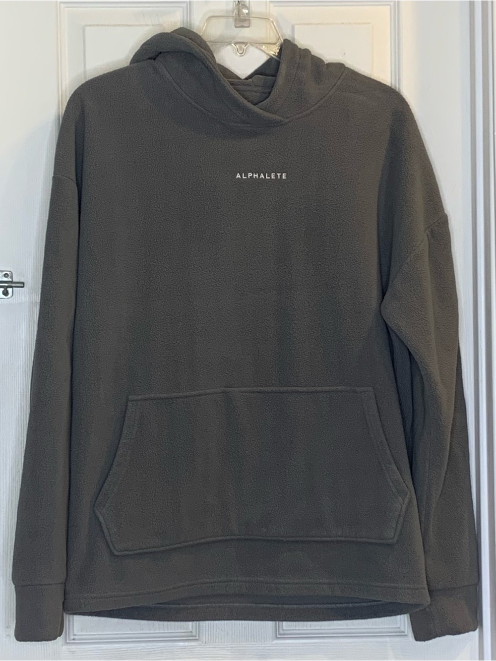 Alphalete Gray Pullover Hooded Sweatshirt Size XL